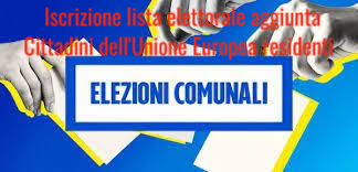 Partecipazione al  voto per le Elezioni Comunali dei cittadini dell’Unione europea residenti
