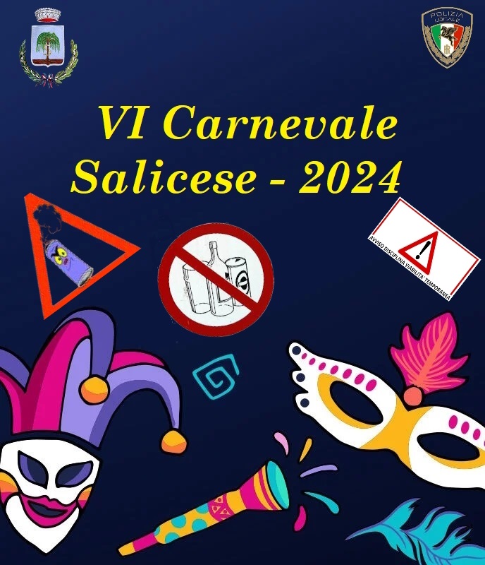 Ordinanze VI Carnevale Salicese - 2024
