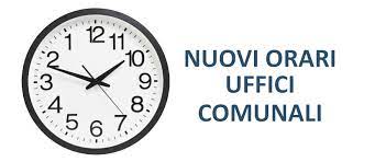 Nuovi orari di apertura al pubblico degli uffici comunali dal 12 settembre 2022
