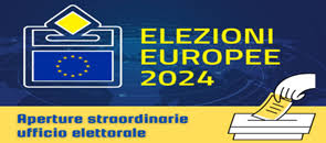Elezioni Europee 2024: apertura straordinaria dell’ufficio elettorale