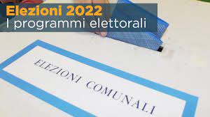 Elezioni amministrative 12 giugno 2022: Programmi Elettorali