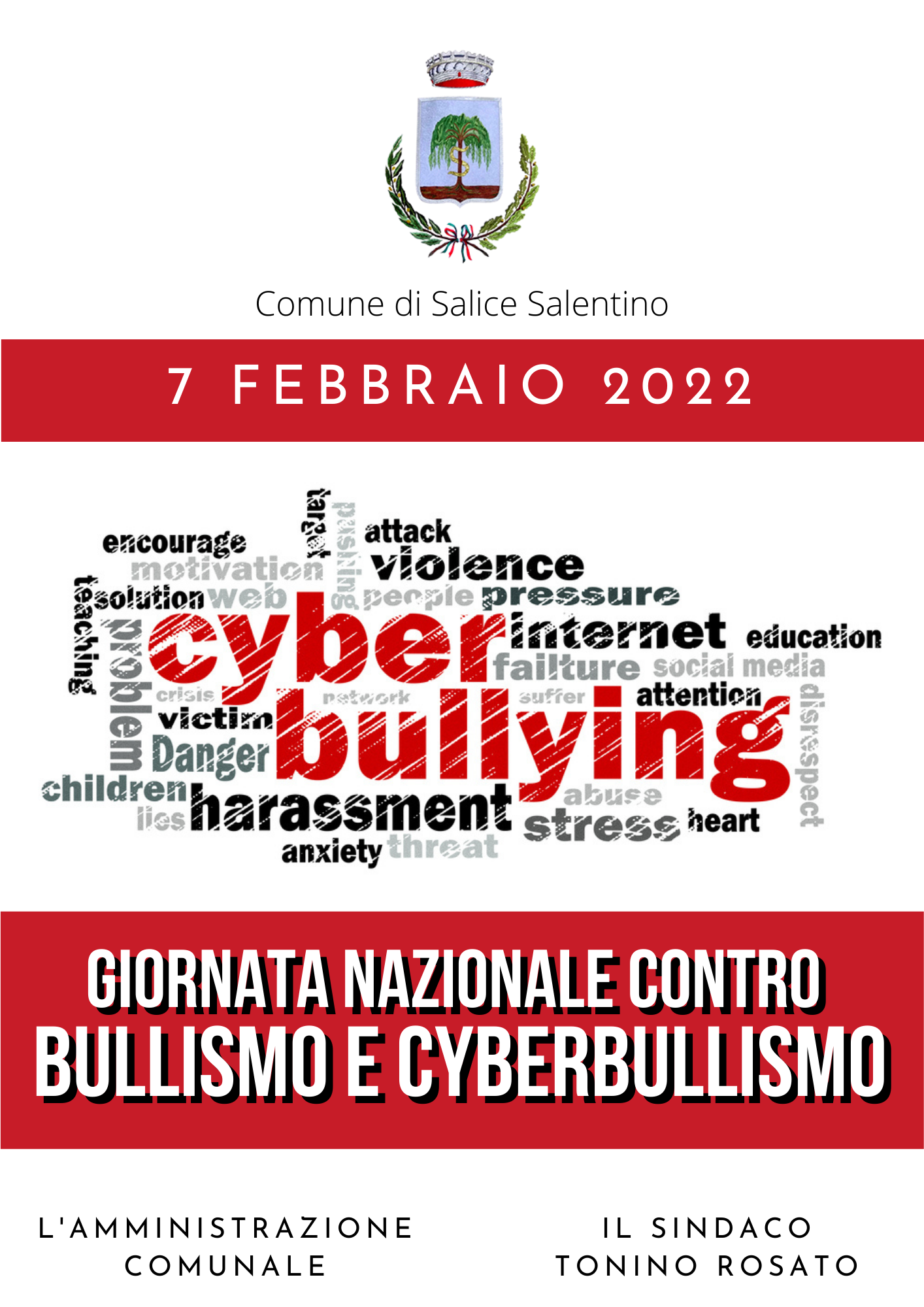Giornata Nazionale contro Bullismo Cyberbullismo